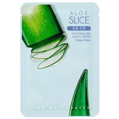 Holika Holika Aloe Slice Smoothing Gel, Multi Patch (Maska w płacie)