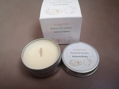 Almond Cosmetics Świeca do masażu `Jeżyna & Śliwka`
