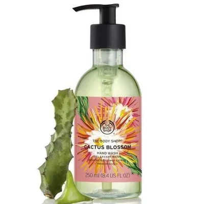 The Body Shop Cactus Blossom, Hand Wash (Odżywczy płyn do mycia rąk `Kwiat kaktusa`)