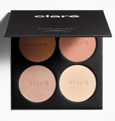 Clare.pro Makeup Surgery, Brownie Palette (Paletka dla szatynek)