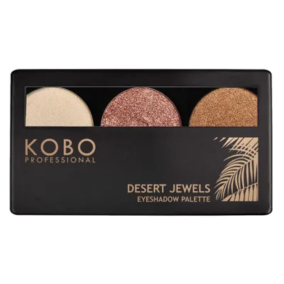 Kobo Professional Desert Jewels Eyeshadow Palette (Paleta cieni)