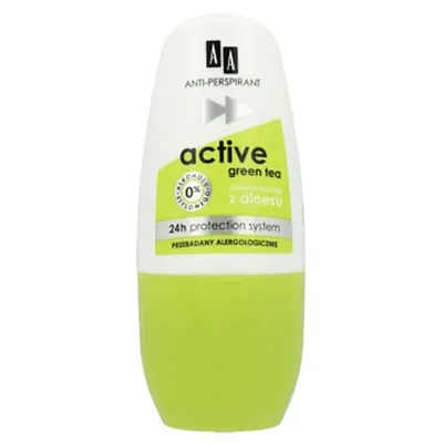 AA Active Green Tea, Antyperspirant w kulce dla kobiet 24h