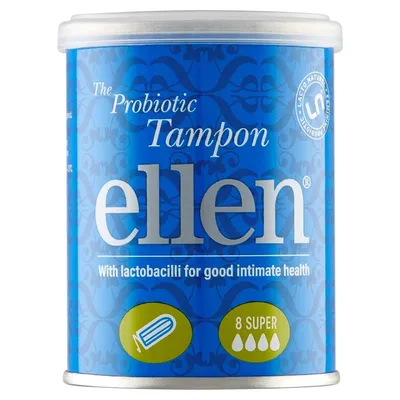 Ellen The Probiotic Tampon Super (Tampony probiotyczne)