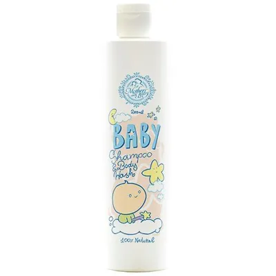 Hristina Baby, Shampoo & Body Wash (Naturalny szampon i mydło do ciała niemowląt)