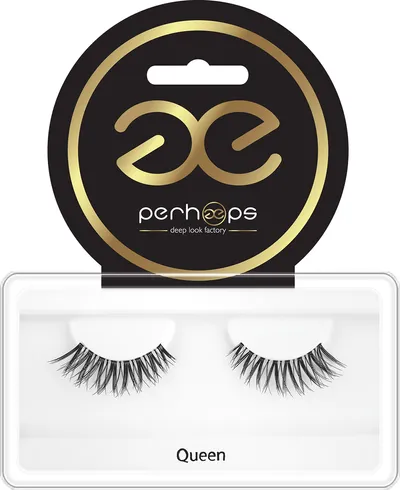 Perhaeps - Deep Look Factory Sztuczne rzęsy na pasku `Queen`