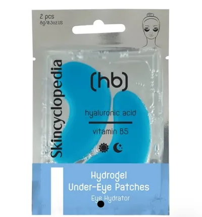 Skincyclopedia Hyaluronic Acid, Under-Eye Patches (Hudrożelowe płatki pod oczy z kwasem hialuronowym)