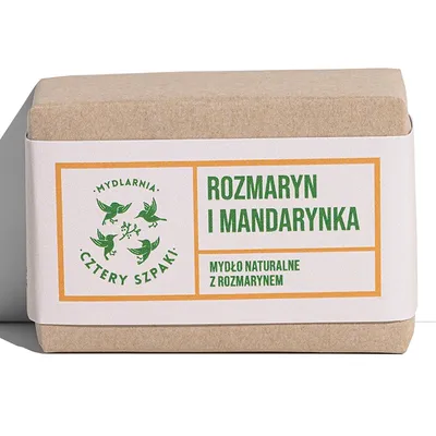 Mydlarnia Cztery Szpaki Mydło `Rozmaryn i mandarynka`