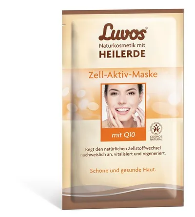 Luvos Heilerde Zell-Aktiv Maske mit Q10 (Maseczka z koenzymem Q10 aktywująca komórki skóry)