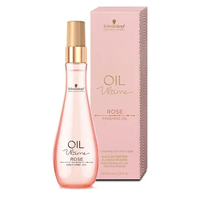 Schwarzkopf Professional Oil Ultime, Rose Finishing Oil (Olejek do włosów nadający połysk)