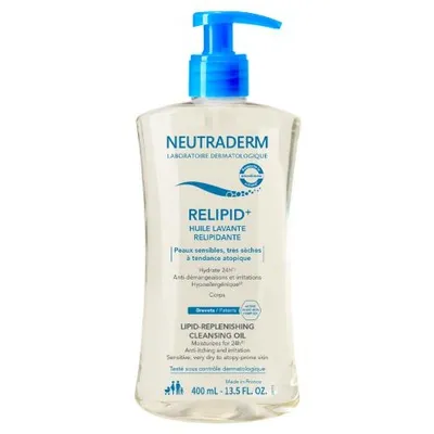 Neutraderm Lipid- Replenishing Cleansing Oil (Olejek do mycia ciała odbudowujący warstwę lipidową)