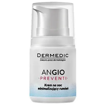 Dermedic Angio Preventi, Krem na noc minimalizujący rumień