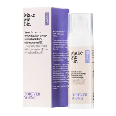 Make Me Bio Bloomi, Forever Young, Krem do twarzy przywracający energię komórkom skóry z koenzymem Q10