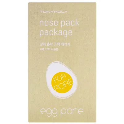 Tony Moly Egg Pore, Nose Pack (Oczyszczające płatki na nos)