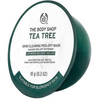 The Body Shop Tea Tree, Anti-Imperfection Peel-Off Mask [Skin Clearing Peel-Off Mask] (Maska peel-off z drzewkiem herbacianym)