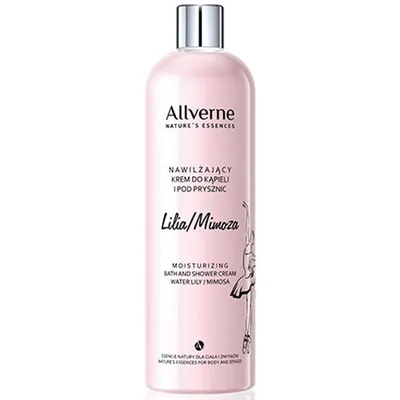 Allvernum Nature's Essences Krem do kąpieli i pod prysznic `Lilia i mimoza`