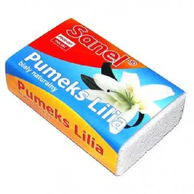 Sanel Pumeks biały naturalny  `Lilia `
