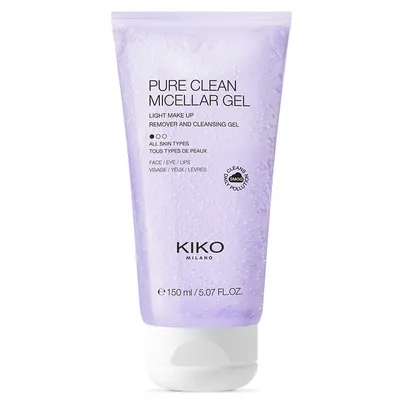Kiko Milano Pure Clean Micellar Gel Normal To Combination (Żel micelarny do demakijażu skóry normalnej i mieszanej)