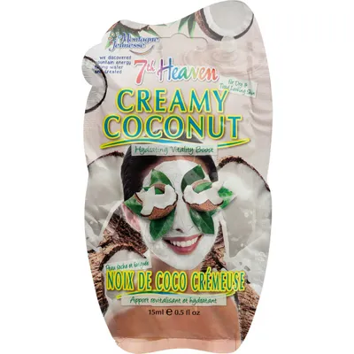 7th Heaven Creamy Coconut Hydrating Face Mask (Nawilżająca maska kokosowa)