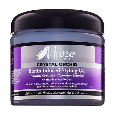 The Mane Choice Crystal Orchid Biotin Infused Styling Gel (Żel do stylizacji loków i fal)