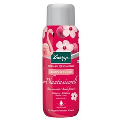 Kneipp Phantasiewelt Aroma-Pflegeschaumbad Exlusive Edition (Płyn do kąpieli o zapachu hibiskusa i śliwki `Świat fantazji`)