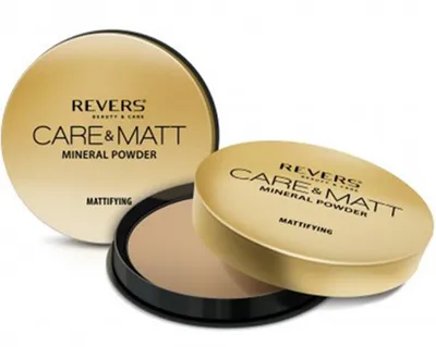 Revers Cosmetics Care & Matt Mineral Powder Mattifying (Puder prasowany)