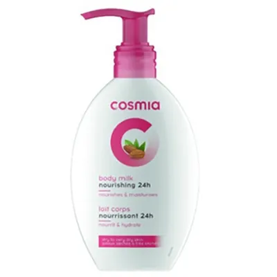 Cosmia Body Milk Nourishing 24h (Mleczko do ciała z olejkiem ze słodkich migdałów)