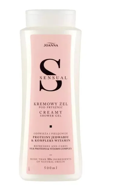 Joanna Sensual, Proteiny Jedwabiu & Kompleks Witamin, Kremowy żel pod prysznic