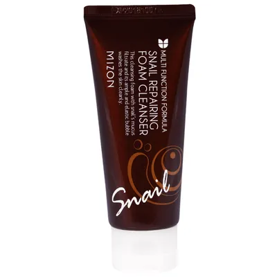 Mizon Multi Function Formula Snail, Repairing Foam Cleanser (Oczyszczająca pianka do twarzy z zawartością filtratu śluzu ślimaka)