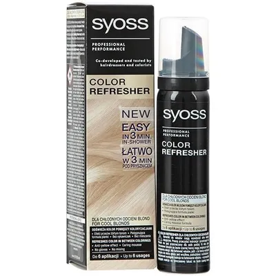 Syoss Color Refresher (Odświeżacz koloru w piance dla włosów farbowanych na blond)