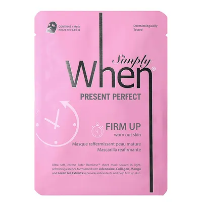 When Present Perfect Firm Up Mask (Wzmacniająca maska do twarzy)