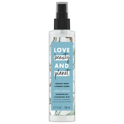 Love Beauty and Planet Coconut Water & Mimosa Flower Showerless Cleansing Mist (Mgiełka do ciała)
