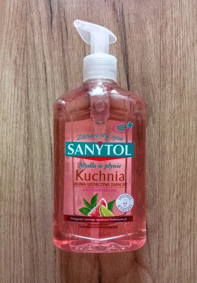 Sanytol Antybakteryjne mydło w płynie `Grejpfrut i Limonka`