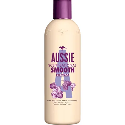 Aussie Scent-Sational Smooth Shampoo (Wygładzający szampon do włosów puszących się)