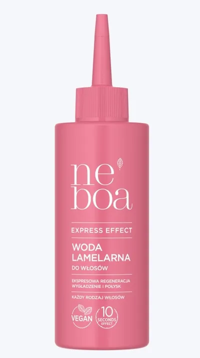 Neboa Express Effect, Woda Lamelarna do włosów  `Ekspresowa regeneracja, wygładzenie i połysk`