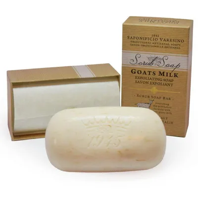 Saponificio Varesino Scrub Goats Milk (Mydło peelingujące `Kozie Mleko`)