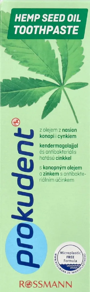 Prokudent Med Hemp Seed Oil Toothpaste (Pasta do zębów z olejem z nasion konopii i cynkiem)