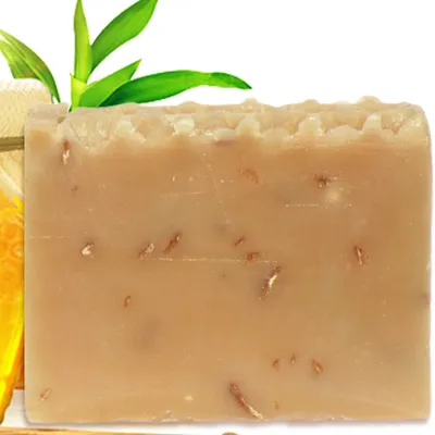 Mydlarnia Subtle Beauty Mydło naturalne miodowe z płatkami owsianymi do każdego typu skóry