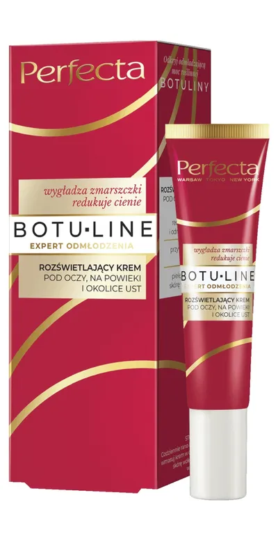 Perfecta Botu-Line, Rozświetlający krem pod oczy, na powieki i okolice ust
