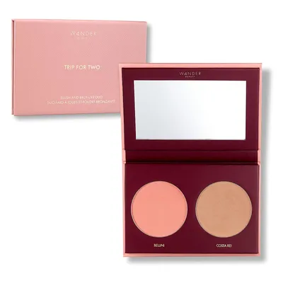 Wander Beauty Trip for Two Blush and Bronzer Duo (Duo róż i bronzer)