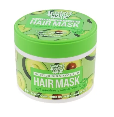 Action Feedyo' Hungry Hair, Moisturising Avocado Hair Mask (Maska do włosów z awokado)