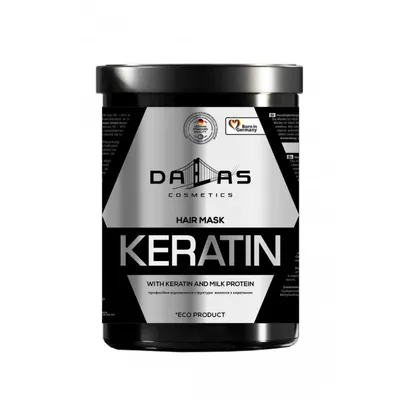 Dalas Cosmetics Keratin Hair Mask (Maska do włosów suchych, osłabionych, zniszczonych i farbowanych)