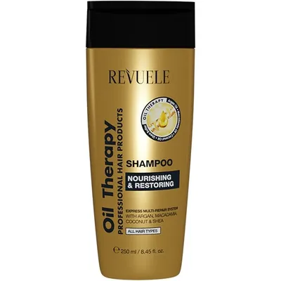 Revuele Oil Therapy, Nourishing & Restoring Shampoo (Odżywczo-odbudowujący szampon do włosów)