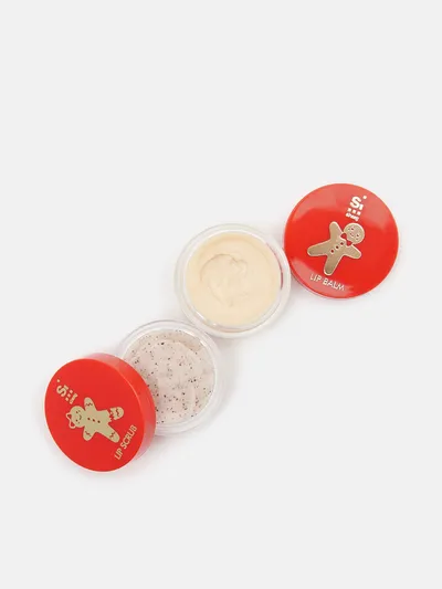 Sinsay Lip Balm & Lip Scrub (Zestaw: peeling i balsam do ust)