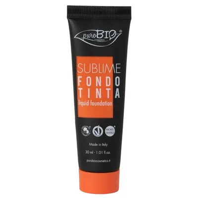 puroBIO cosmetics Sublime, Fondotinta Liquido (nowa wersja) (Podkład do twarzy)