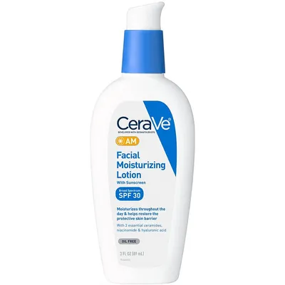 CeraVe AM Facial Moisturizing Lotion SPF30 (Nawilżający balsam do twarzy AM z filtrem przeciwsłonecznym)