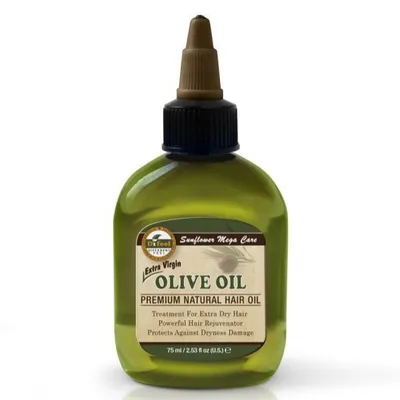 DiFeel Olive Oil, Premium Natural Hair Oil (Naturalny olejek z oliwą z oliwek, do włosów suchych i bardzo suchych)