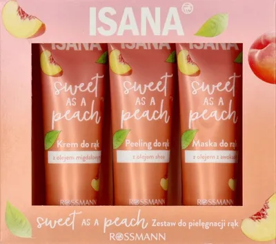 Isana Sweet as Peach, Handset (Zestaw do pielęgnacji rąk)