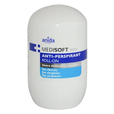 Anida Medisoft Men, Anti-perspirant (Antyperspirant dla mężczyzn w kulce)