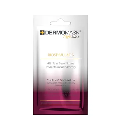 L'biotica Dermomask Night Active, Maseczka naprawcza `Biostymulacja`