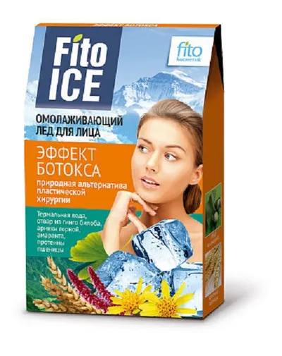 Fitokosmetik Fito Ice, Lód odmładzający skórę twarzy z efektem botoksu
